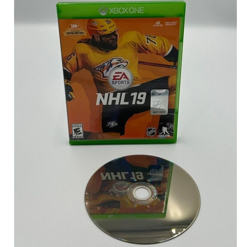 EA Sports NHL 19 Xbox One Standard Edition Excellent‎ Hockey Video Game